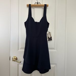 teen navy blue dress
